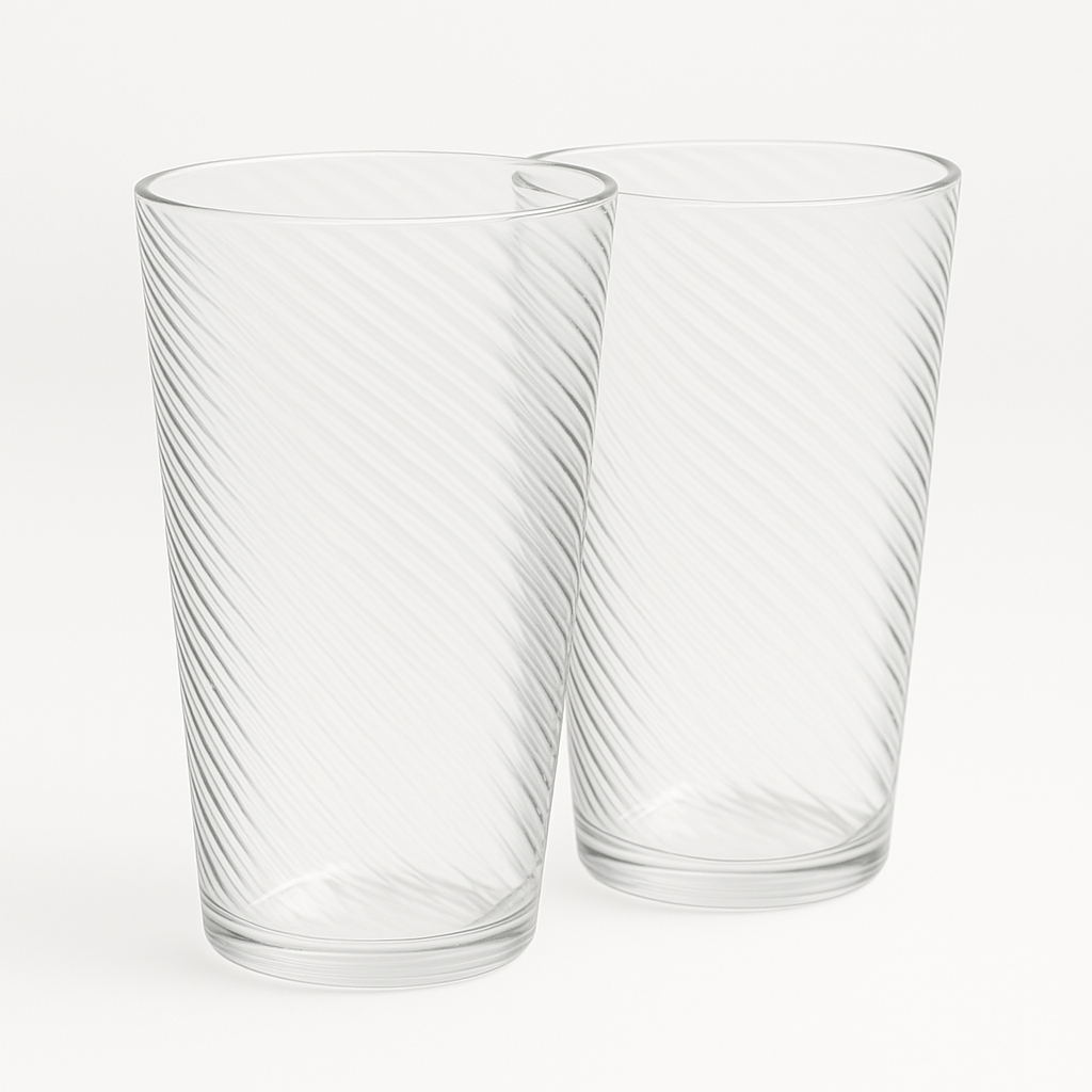Scalloped Juice Glass