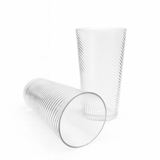 Twisted Drinking Glass