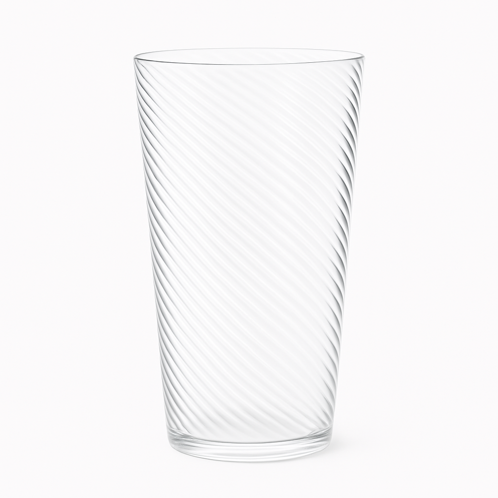 Twisted Drinking Glass