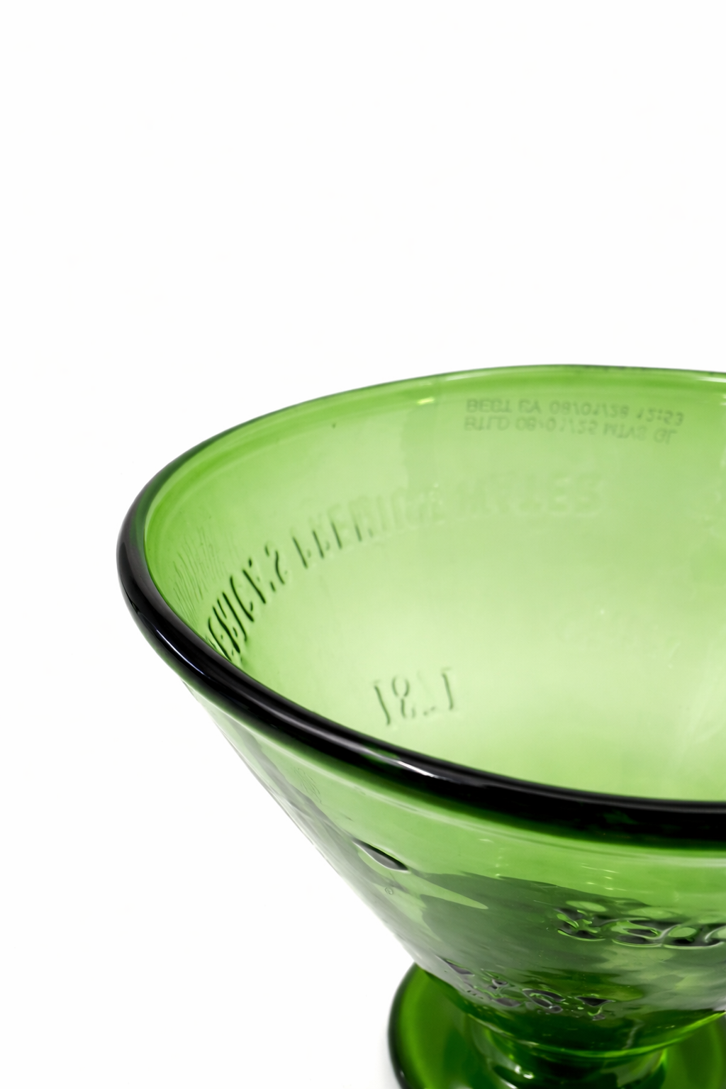 Upcycled Cocktail Glass