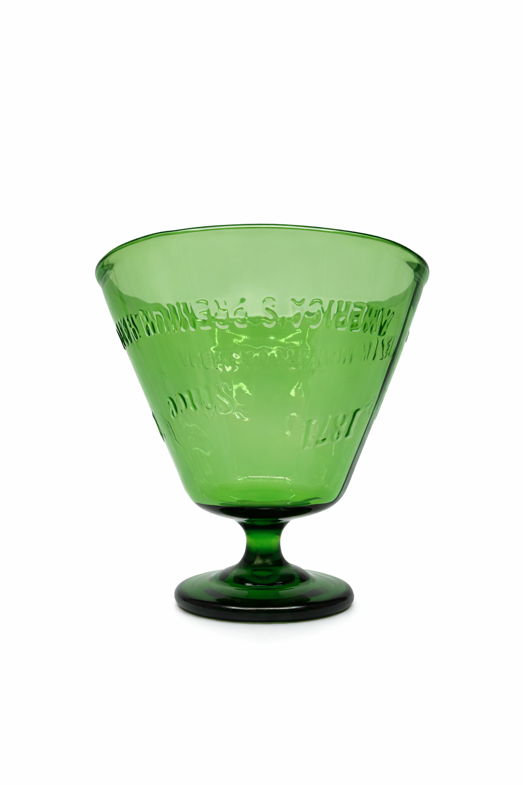 Upcycled Cocktail Glass