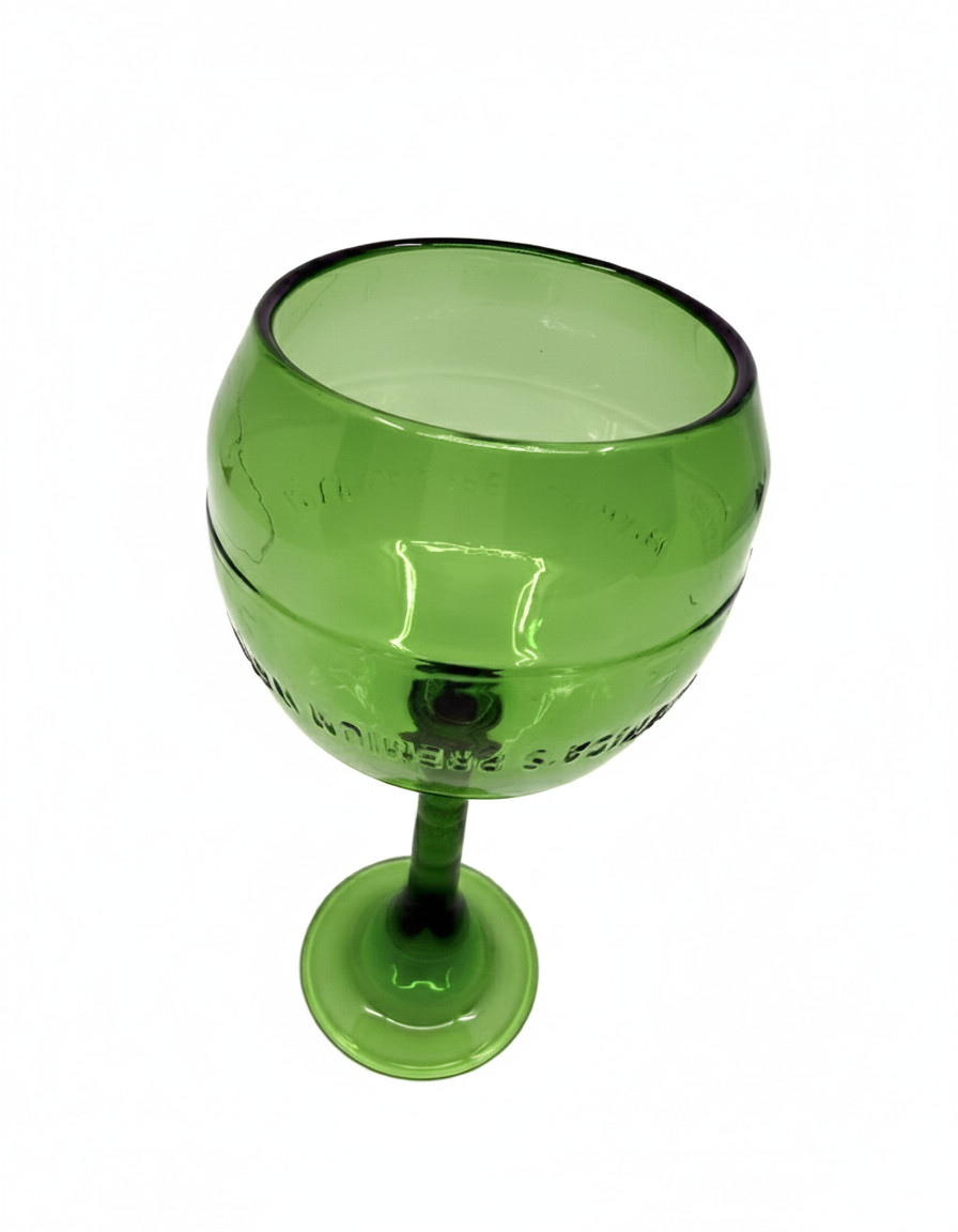 Upcycled Wine Glass