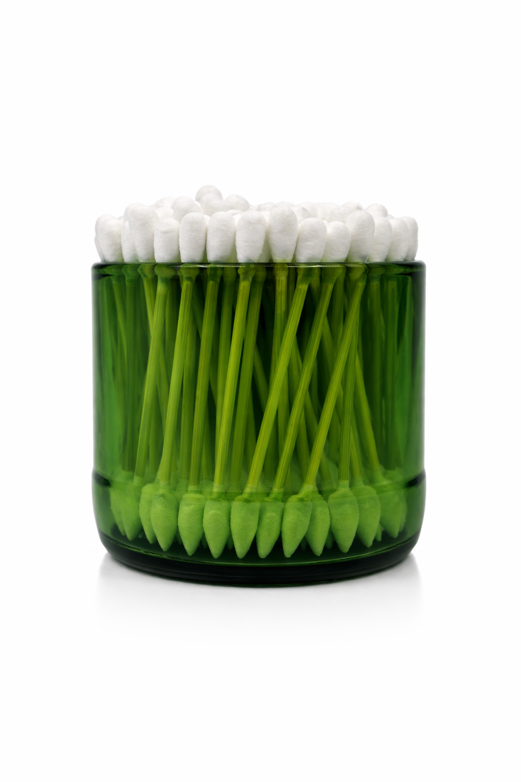 Q-Tip Jar (Green)