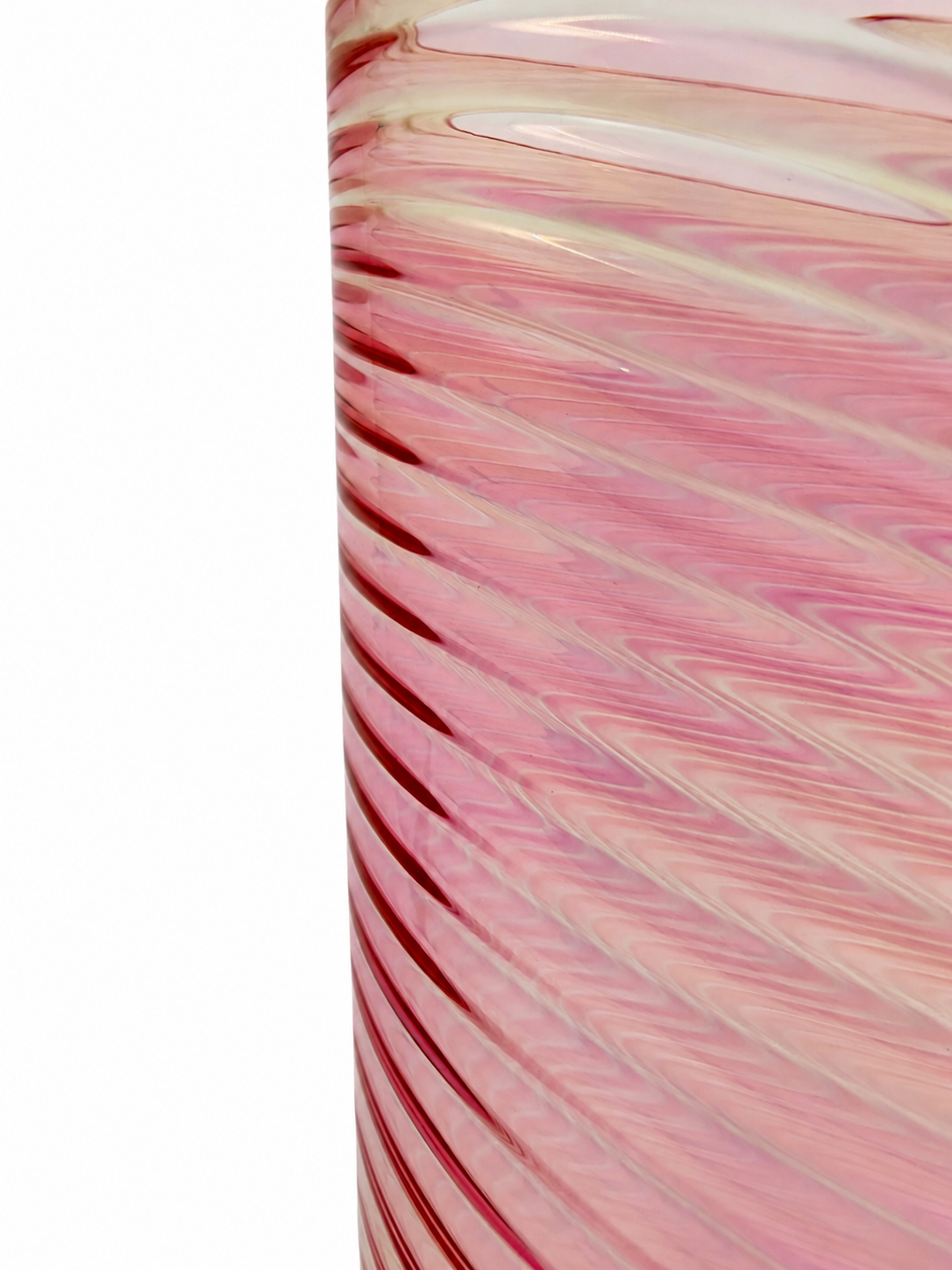 Fumed Scalloped Glass